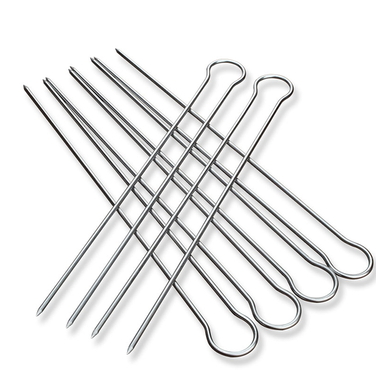 Шампури подвійні 30,5 см в корпусі з нержавіючої сталі GRILLI