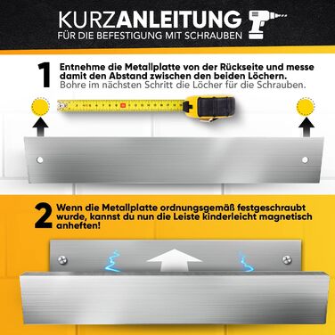 Магнитный держатель для ножей 40 см Sidorenko