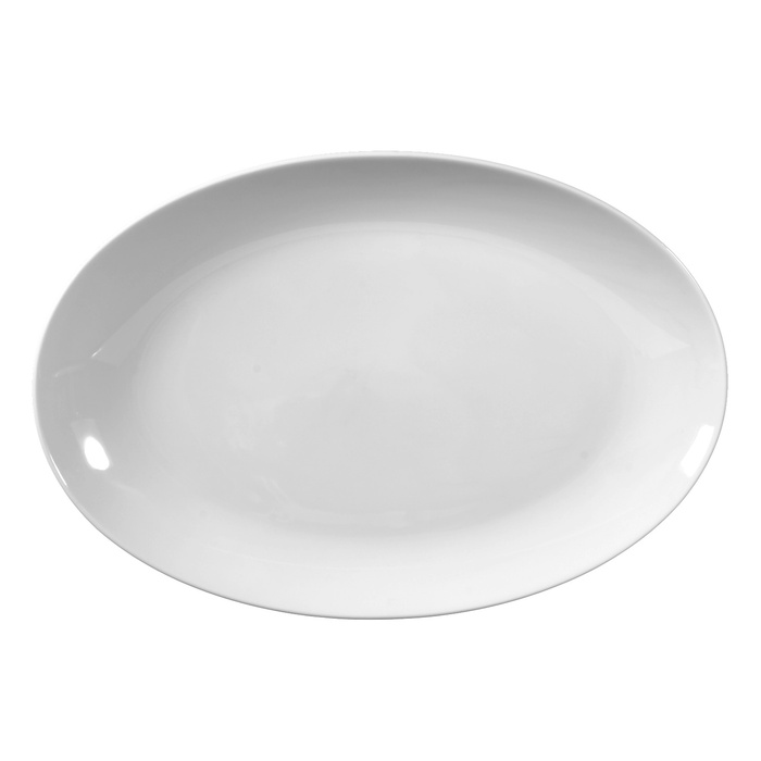 Блюдо овальне 31 х 21 см біле Rondo Seltmann