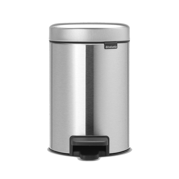 Сміттєвий бак з педаллю 3 л безшумний матова сталь NewIcon Brabantia