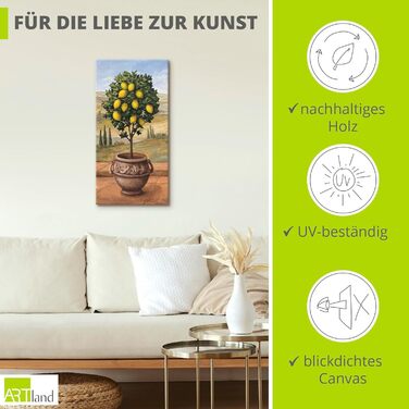 Настінний декор картини на полотні 30 x 60 см ARTLAND