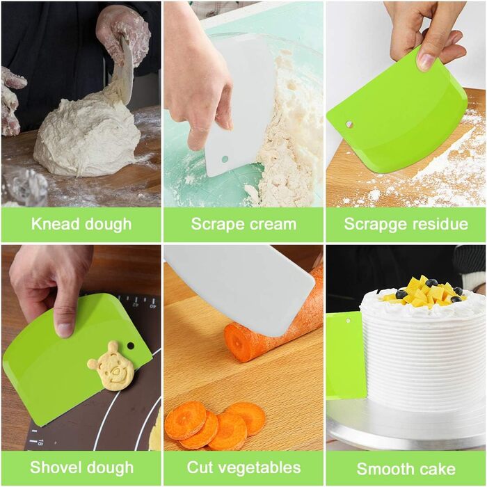 Набір скребків для тіста 3 шт Vicloon