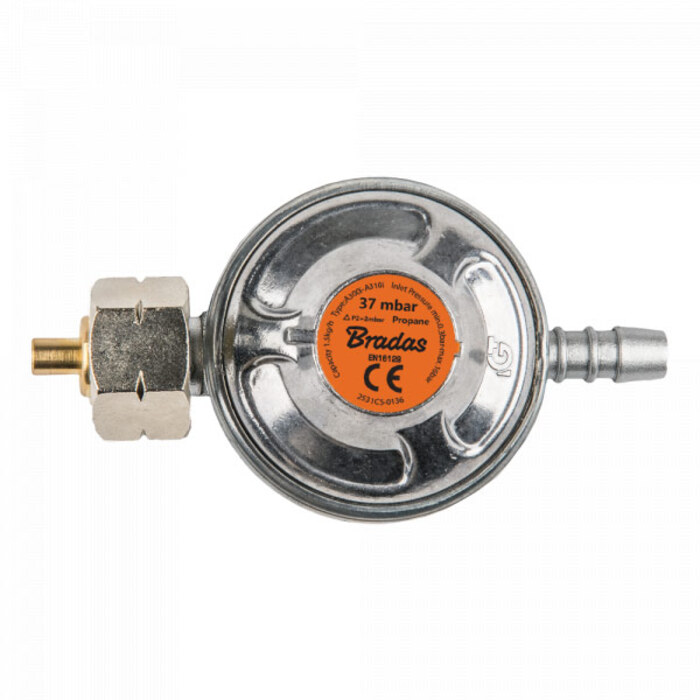 Редуктор Bradas 37 mBar (KLF під ключ на штуцер) RGA310 Код: 010617