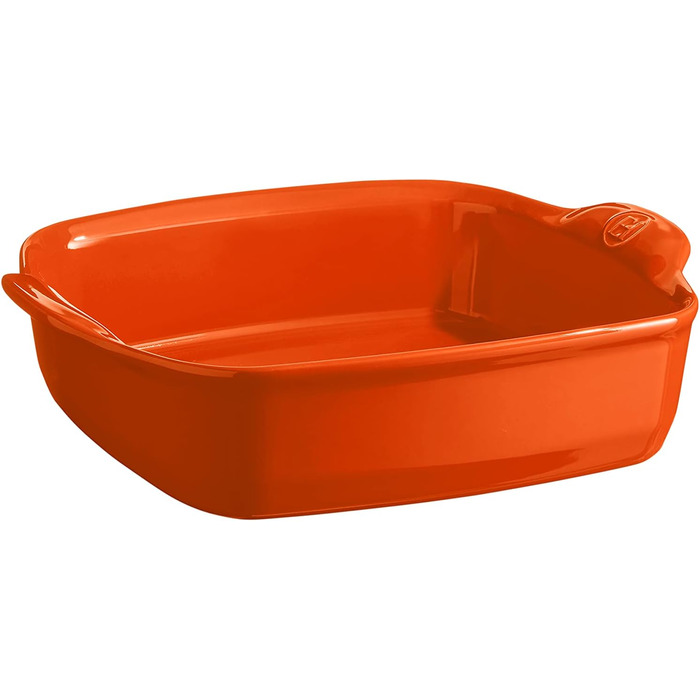Маленька форма для запікання прямокутна, помаранчева Emile Henry