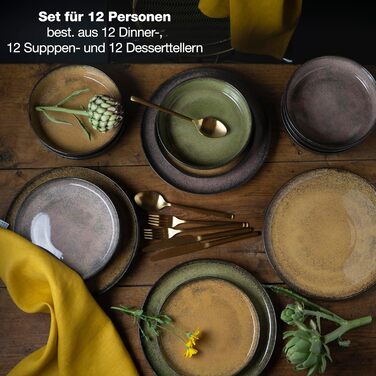 Набір посуду 36 предметів на 12 осіб Moritz & Moritz