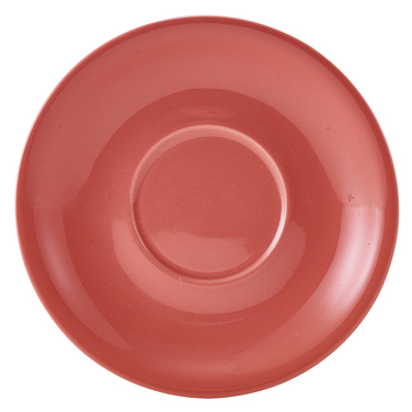 Блюдце 16 см, коралловое, Coral, Color Tea, GenWare