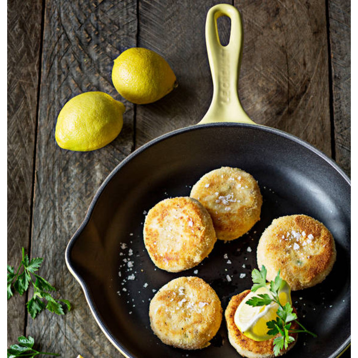 Сковорода чавунна 23 см, жовта Le Creuset