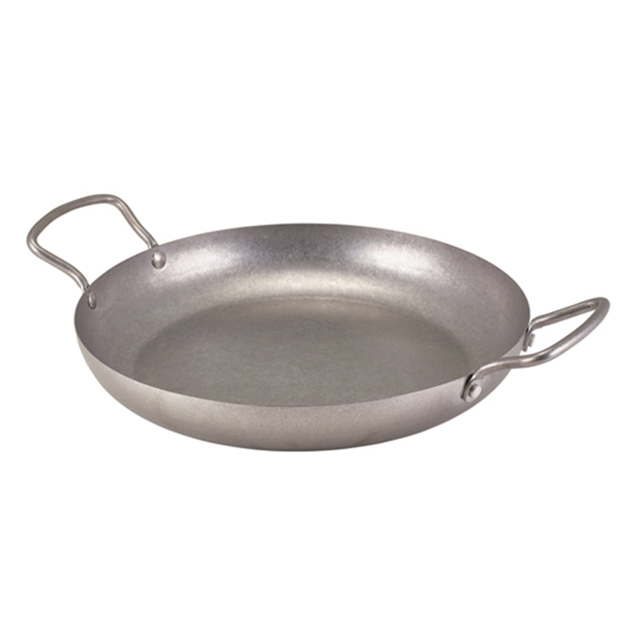 Сковорода Paella 28*5 см, с ручками, Vintage Steel, GenWare