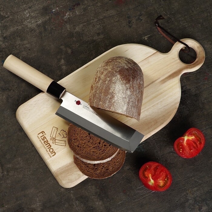 Японский топор накир Fissman KENSEI HANZO 18 см сталь AUS-8 (2583)