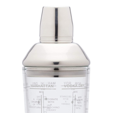 Шейкер для коктейлів Kitchen Craft BARCRAFT, скло, 700 мл