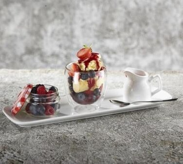 Молочник 70 мл, белый, GenWare