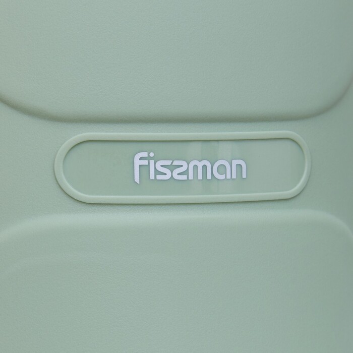 Термос Fissman 1800 мл, колір синій пластиковий корпус зі скляною колбою (19850)