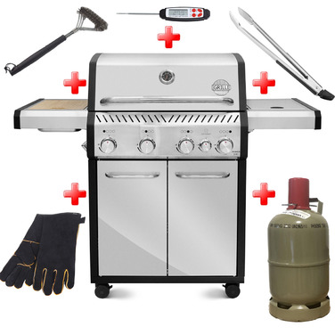 Газовый гриль Ranger 41+ набор необходимых аксессуаров GRILLI 777242-set Код: 013225