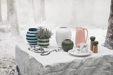 Ваза Hammershøi данський дизайн для квітів ручної роботи, біла (H10,5 см, біла)