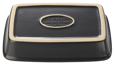 Форма для запекания, 33,2 x 21,1 x 6,5 см, черный, BLACK EDITION Römertopf BBQ Römertopf