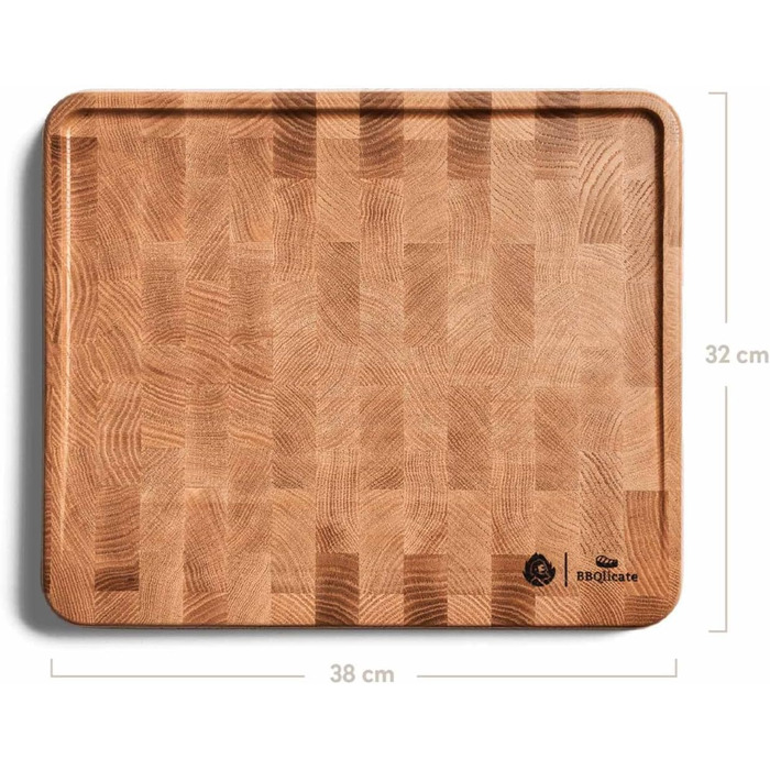 Дошка обробна 38 x 32 см, 2 в 1 Burnhard