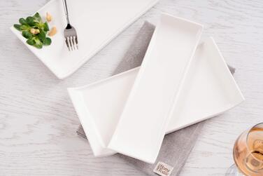 ARDESTO Блюдо прямокутне, 31*15 см, порцеляна