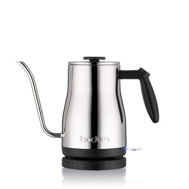Електричний чайник 1 л, чорний / металік Bistro Bodum