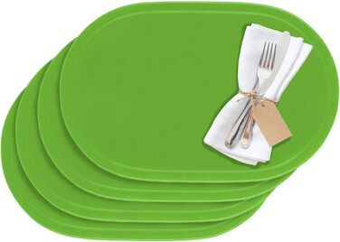 Килимки/килимки Westmark, 4 шт. и, 45,5 x 29 см, вініл, синій/ Saleen Edition Fun (зелений)