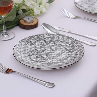 Порцелянова десертна тарілка vancasso, тарілка для торта 8 шт. барвиста 21,5 см