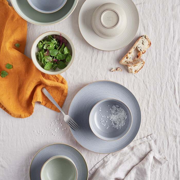 Тарілка 27 см, синя Nature Water Thomas