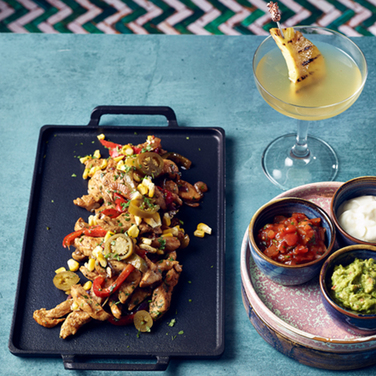 Піднос прямокутний 28 x 20 см, чавунний, GenWare