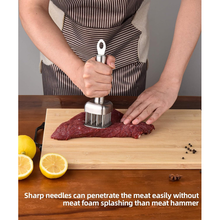 Молоток для м'яса з нержавіючої сталі 20,5 см Aliglow