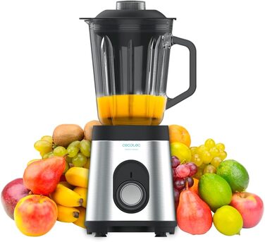 Блендер настольний 1,5 л 1000 Вт нержавеющая сталь Power Black Titanium 1000 Cecotec