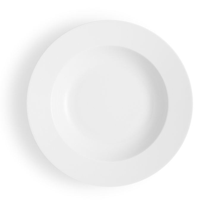 Тарілка для супу Ø 25 см біла Legio Eva Solo