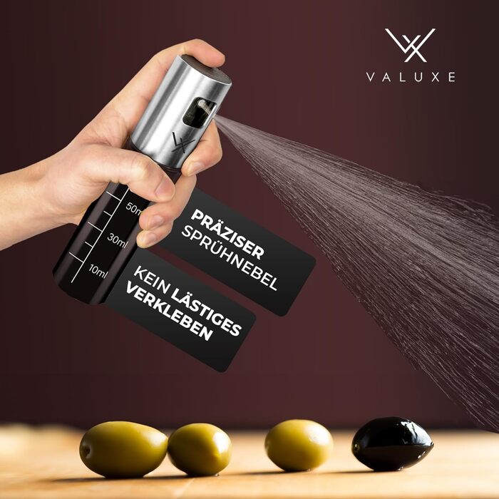 Распылитель масла для растительного масла и уксуса 2 шт VALUXE