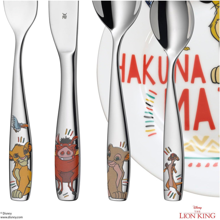 Набір дитячих столових приборів WMF Paw Patrol, столові прибори з нержавіючої сталі для дітей від 3 років, полірований кромарган, можна мити в посудомийній машині (6 предметів, комплект із набором посуду)