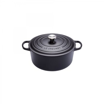 Каструля / жаровня 16 см, чорний Le Creuset
