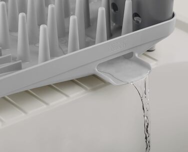 Підставка для посуду 33,5 x 31,5 x 8,7 см сіра Duo Joseph Joseph