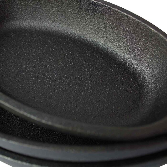 Набір з 6 чавунних сковорідок 20х9,5 см Santos