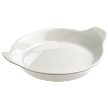 Блюдо с ручками Revol, круглое, белое, 0,2 л, диам. 15 см, h 3,5 см