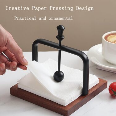 Дерев'яний тримач для серветок CaiYuanGJ