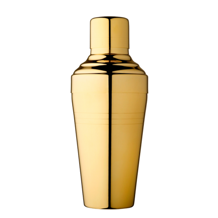 Шейкер 500 мл, європейський, Japanese barware, золото, Urbanbar (Урбанбар)
