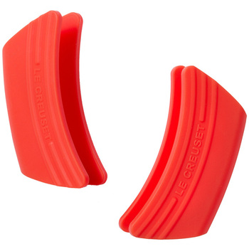 Прихвачує для сковороди силіконова набір 2 предмета помаранчева Le Creuset