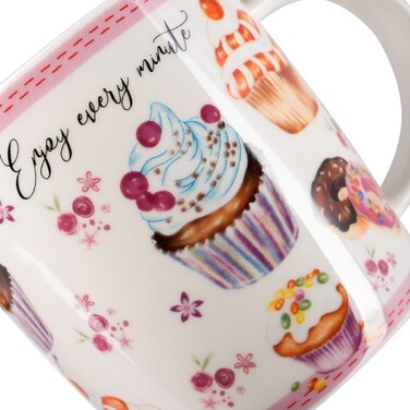 Кружка Fissman 350 мл порцеляна (14066)