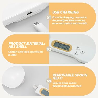 Електронна мірна ложка до 500 г LEIBOCHAO