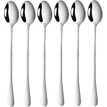 Набір ложок для лате з нержавіючої сталі 6 предметів Double.S