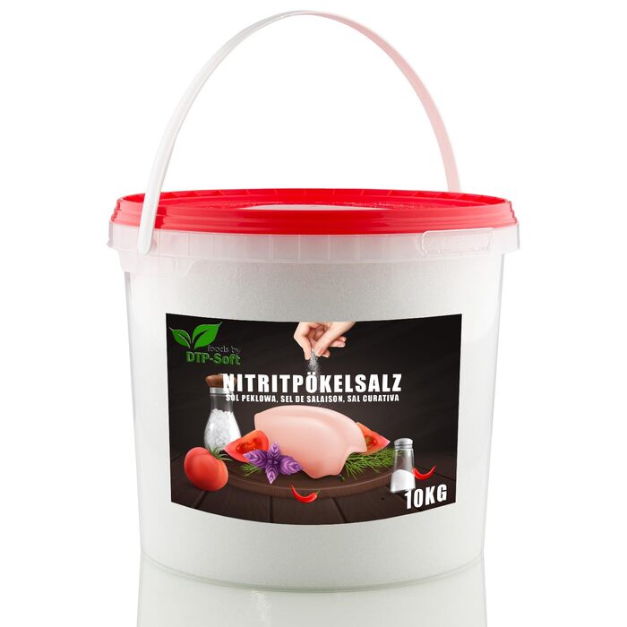 Преміальна нітритна сіль для копчення у відрі 10 кг DTP-SOFT