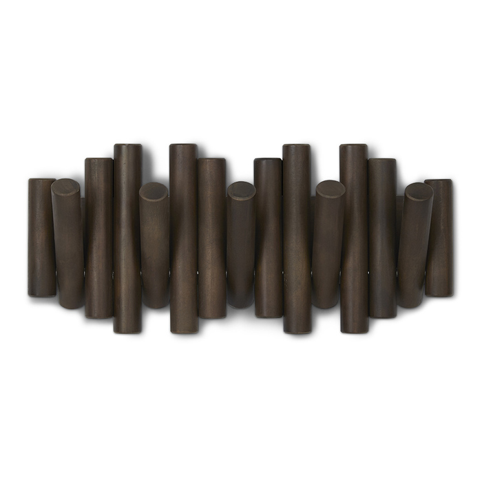 Вішалка настінна picket зістарений горіх Umbra