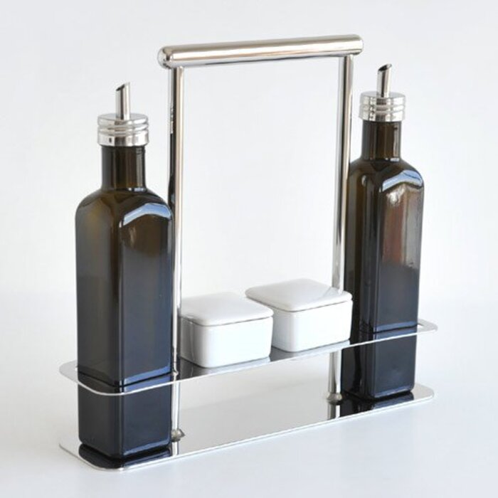 Підставка з дозаторами для оливкового масла 250 мл Trattore Alessi