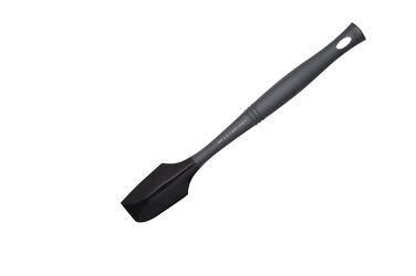 Лопатка-скребок силіконова, чорний Le Creuset