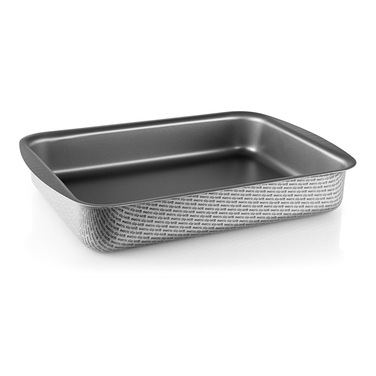 Жаровня з гратами 31х23 см сіра Roasting Pan Eva Solo