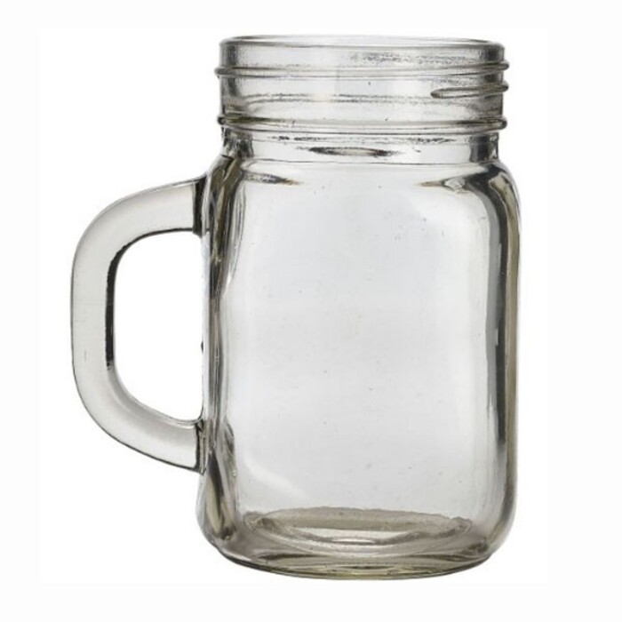 Кружка, банка Мэйсона 680 мл, 8.2*14.5 см, без крышки, GenWare