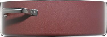 Жаровня овальна 36 см зі скляною кришкою, рожева Fusiontec Mineral WMF