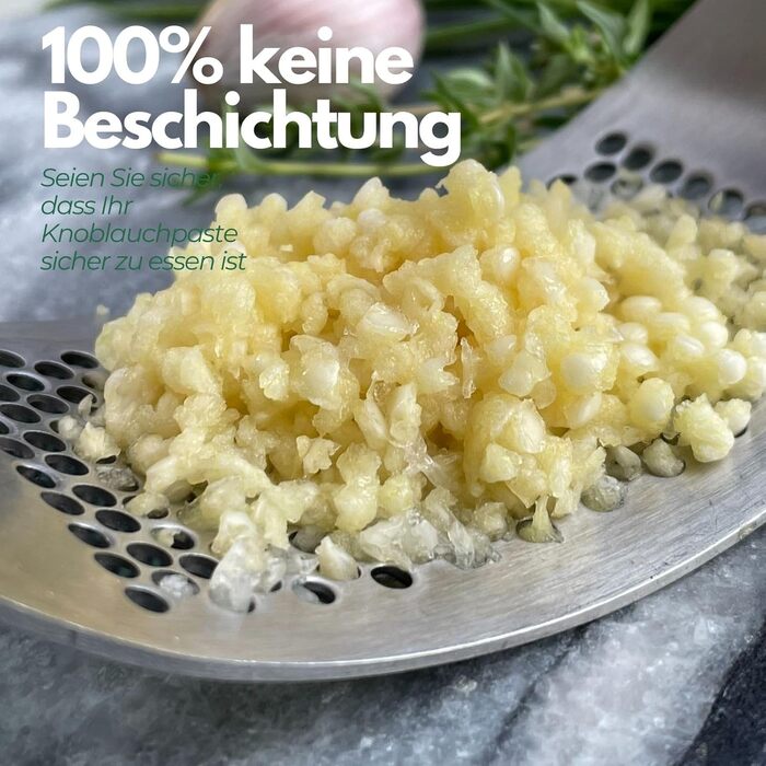 Часниковий прес з нержавіючої сталі 11 x 5 см CLOVE Kitchenware