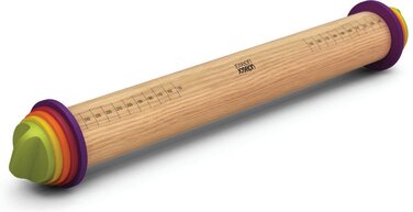 Скалка регульована різнобарвна Adjustable Rolling Pin Joseph Joseph